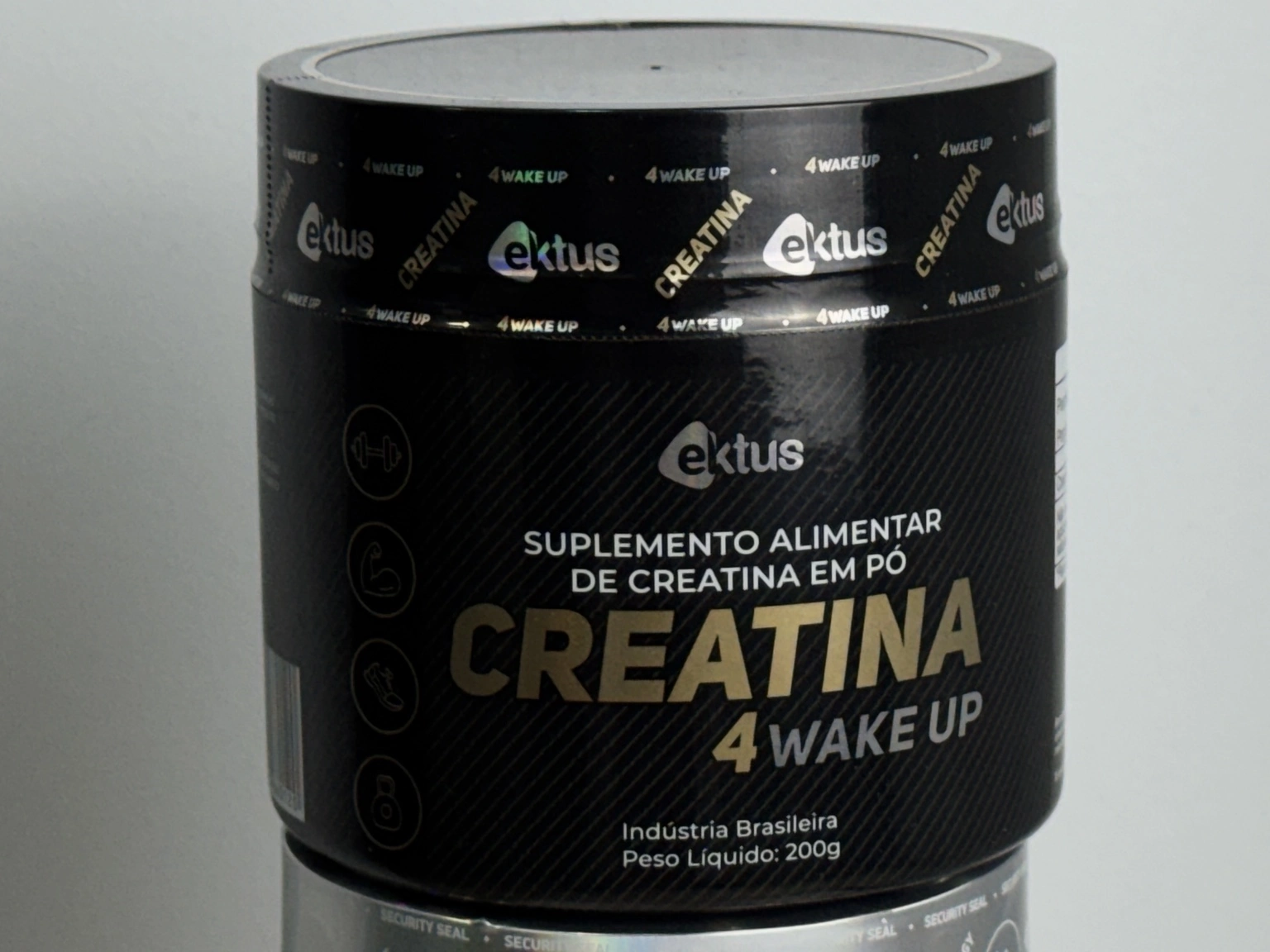 Rótulo premium para creatina